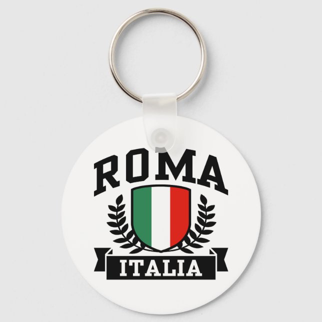 Roma Italia Key Ring (Front)