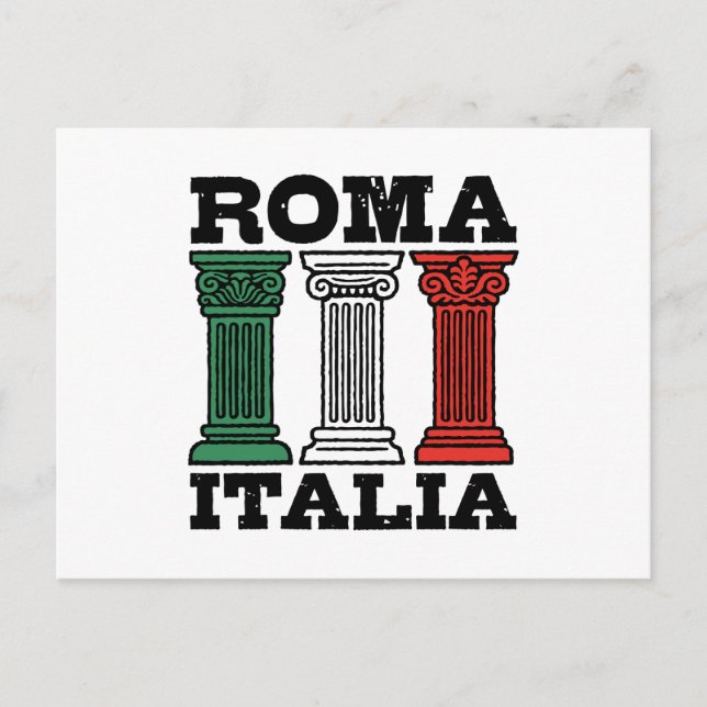 Roma Italia Postcard (Front)