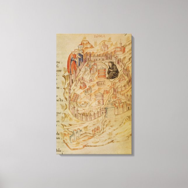 Roma La Veuve Canvas Print (Front)