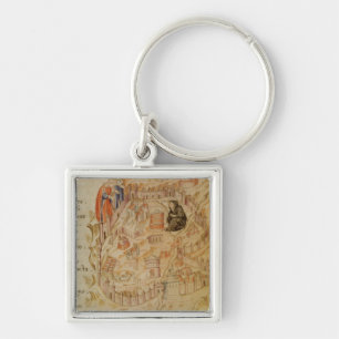 Roma La Veuve Key Ring