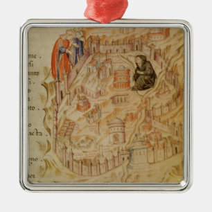 Roma La Veuve Metal Tree Decoration