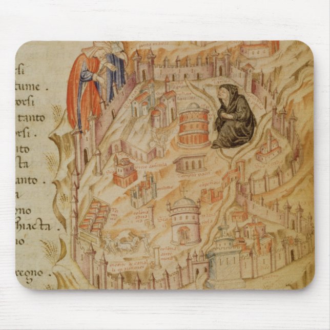 Roma La Veuve Mouse Mat (Front)