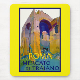 Roma ~ Mercato di Traiano Mouse Mat