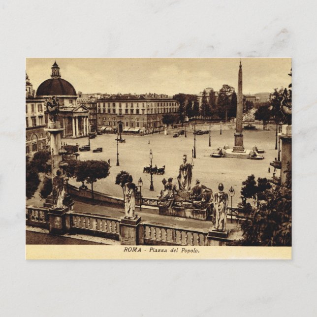 Roma,Piazza del Paulo Postcard (Front)