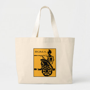 Roma Poster Large Tote Bag