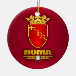 Roma (Rome) Apparel Ceramic Tree Decoration