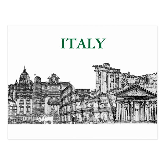 Roma, Rome... travel souvenir gifts Postcard