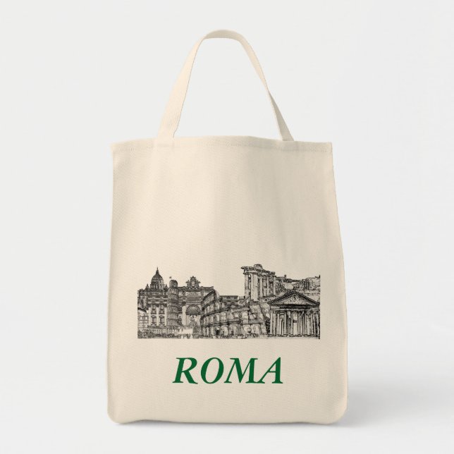 Roma, Rome... travel souvenir gifts Tote Bag (Front)