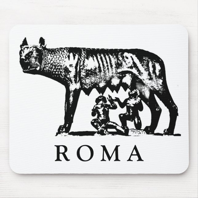 ROMA She-Wolf Mouse Pad (Front)
