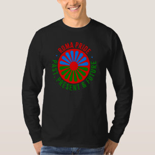 Roma Traveller Romani Flag Roma Pride T-Shirt
