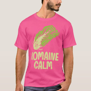 Romaine Calm Funny Lettuce Vegetable Gardening Men T-Shirt