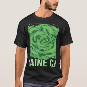 Romaine Calm Lettuce Vegetable Pun Gardening Fun T-Shirt