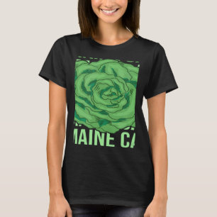 Romaine Calm Lettuce Vegetable Pun Gardening Fun T-Shirt