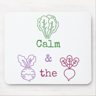 Romaine Calm & Turnip the Beet   Mouse Mat