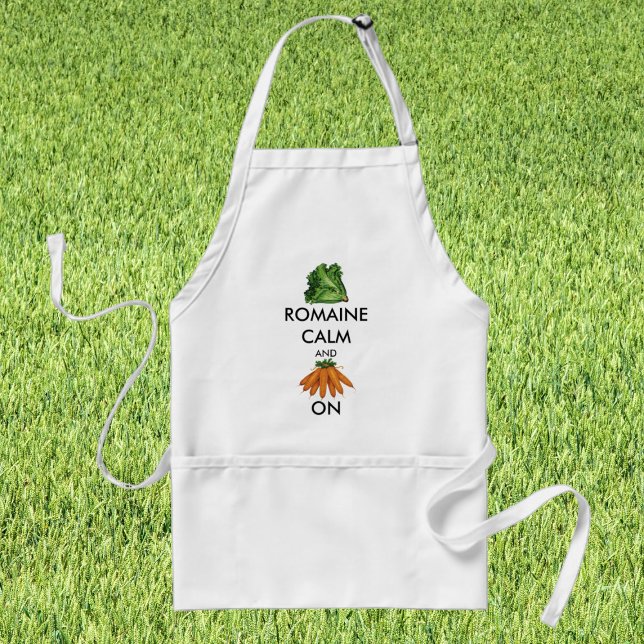 Romaine (Lettuce) Calm and Carrot On Standard Apron (Creator Uploaded)
