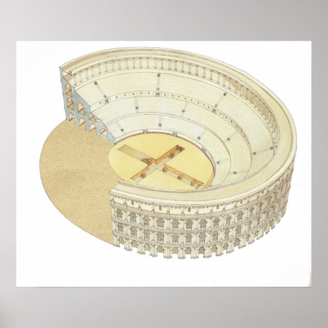 Roman amphitheatre poster (Front)