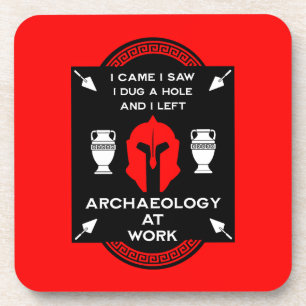 Roman Archaeologist Coaster
