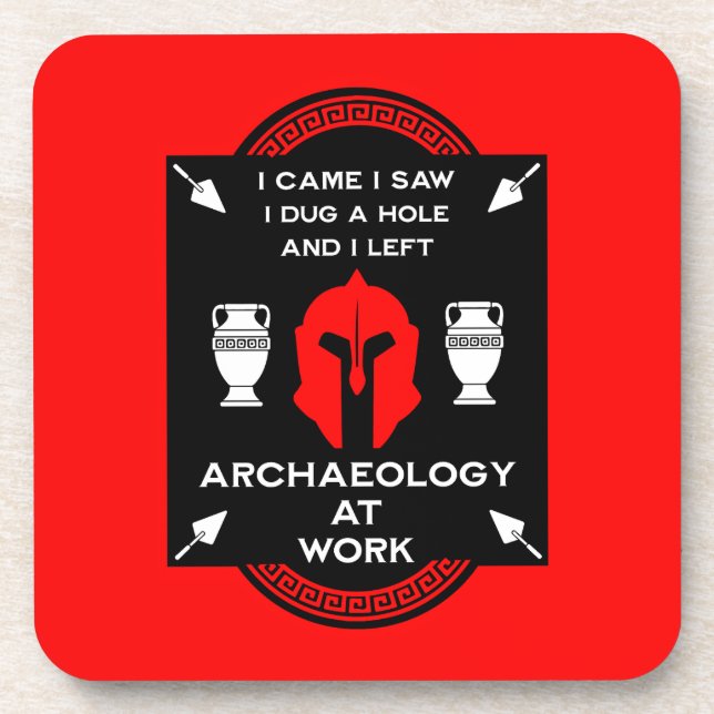 Roman Archaeologist Coaster (Front)