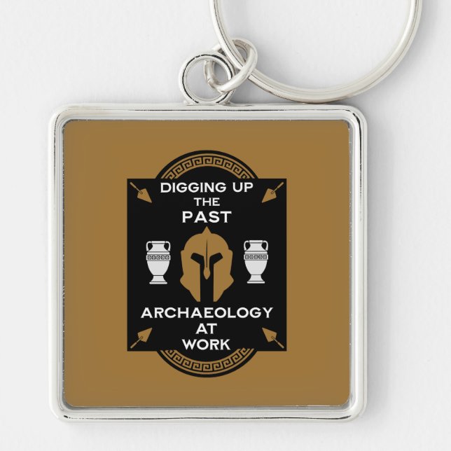 Roman Archaeologist Key Ring (Front)