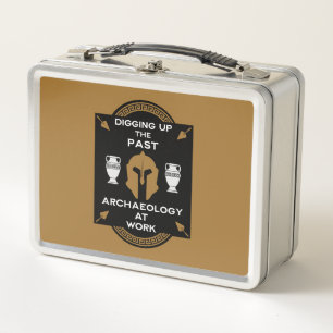 Roman Archaeologist Metal Lunch Box