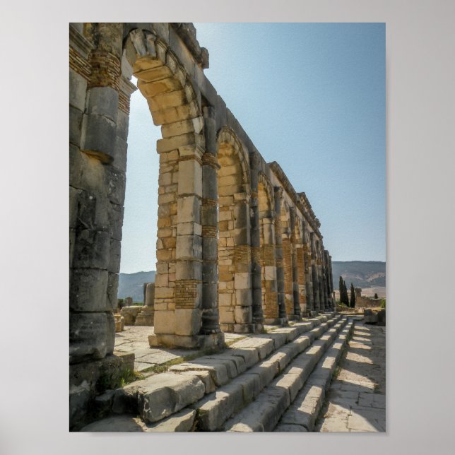 Roman Arches of Volubilis - Poster (Front)