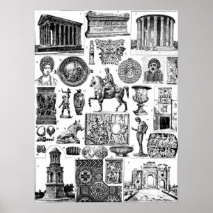 Roman Art Poster