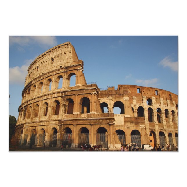Roman Art. The Colosseum or Flavian 3 Photo Print (Front)
