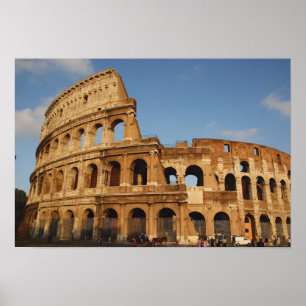 Roman Art. The Colosseum or Flavian 3 Poster