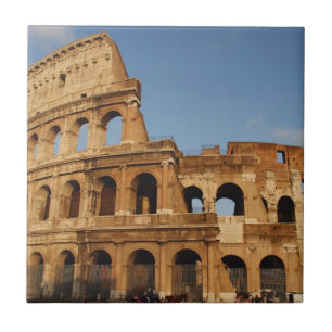 Roman Art. The Colosseum or Flavian 3 Tile