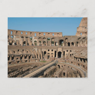 Roman Art. The Colosseum or Flavian 6 Postcard