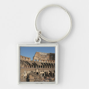 Roman Art. The Colosseum or Flavian 7 Key Ring