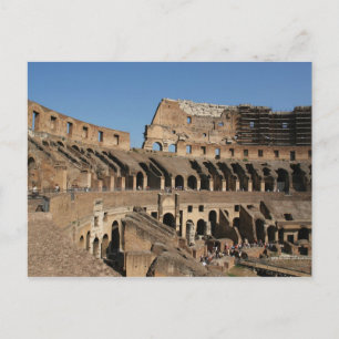Roman Art. The Colosseum or Flavian 7 Postcard