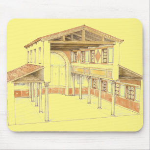Roman basilica mouse mat