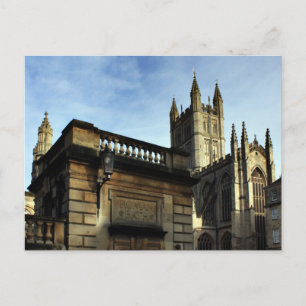 Roman Bath, England Postcard