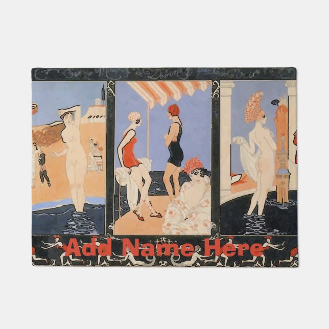 Roman Bath Floor Mat (Front)