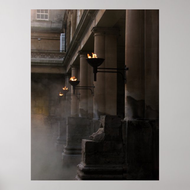 Roman Bath Poster (Front)