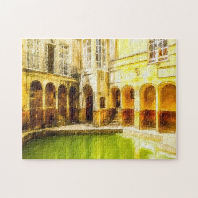 Roman Bathhouse Jigsaw Puzzle (Horizontal)