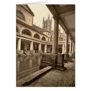 Roman Baths and Abbey III, Bath, Somerset, England