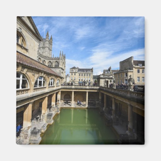 Image of Roman Baths in Bath England Magnet