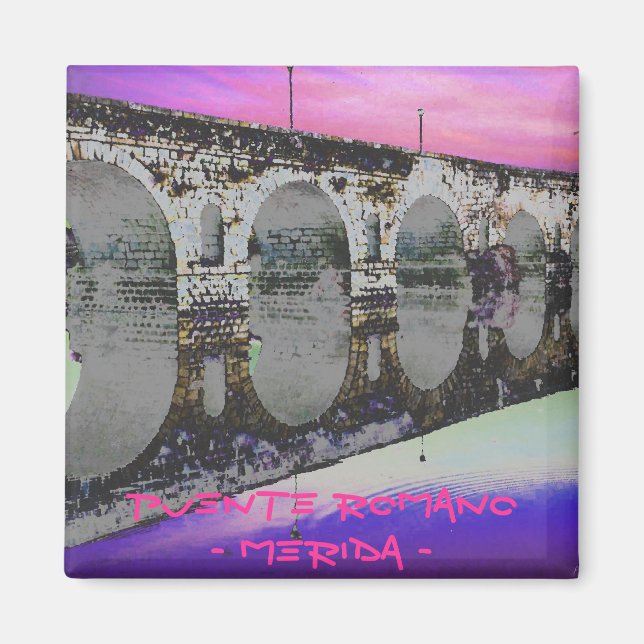 Roman Bridge - MERIDA - Magnet (Front)