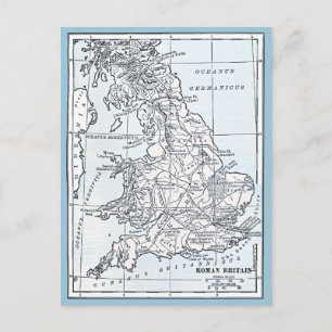 Roman Britain 43 AD Postcard