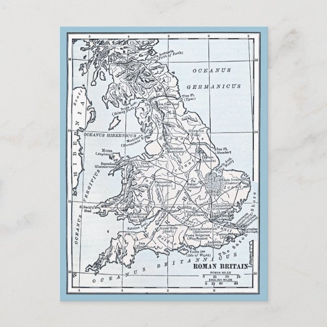 Roman Britain 43 AD Postcard (Front)
