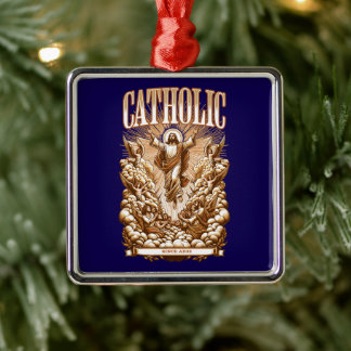 Roman Catholic Church Since AD33 Traditional Metal Tree Decoration