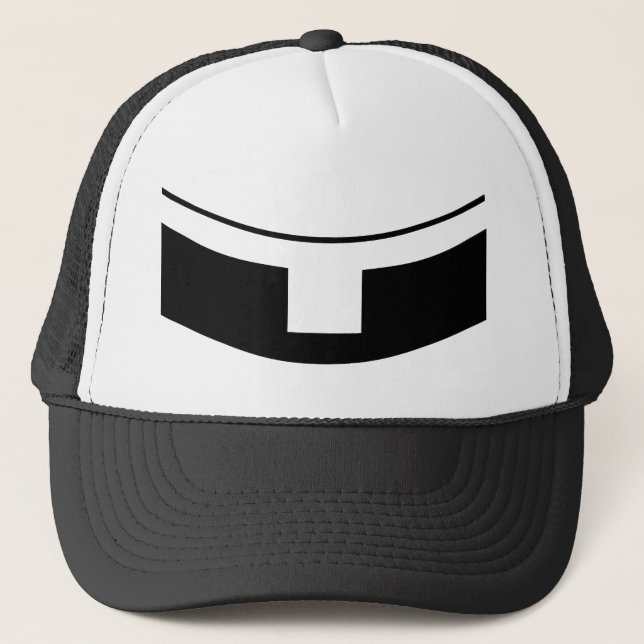 Roman Catholic Priest's Collar Trucker Hat (Front)