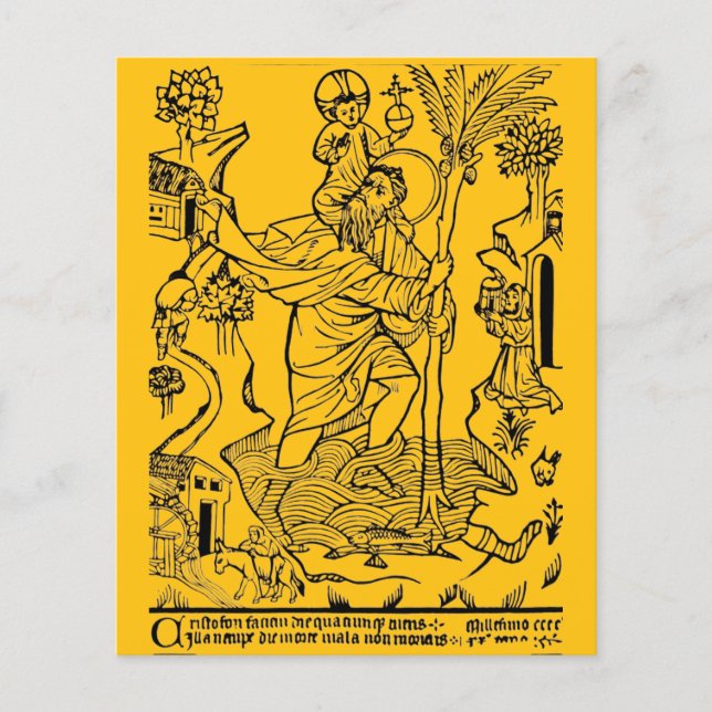 Roman Catholic Saint Christopher  (Front)