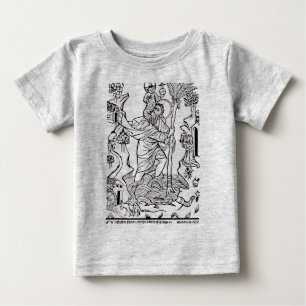 Roman Catholic Saint Christopher Baby T-Shirt
