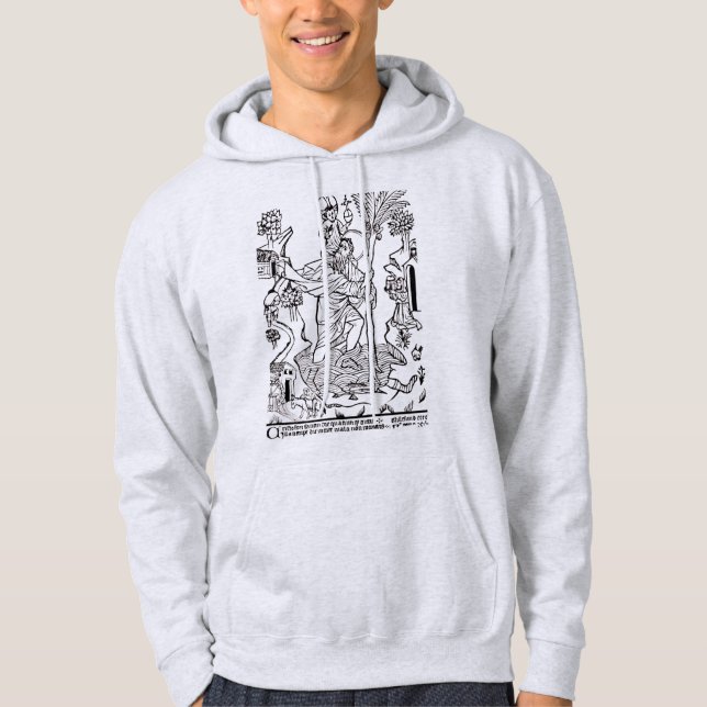 Roman Catholic Saint Christopher  Hoodie (Front)