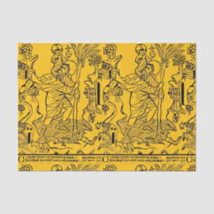Roman Catholic Saint Christopher  Tissue Paper