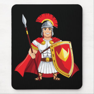 Roman centurion mouse mat