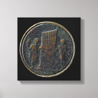 Roman coin depicting an organ